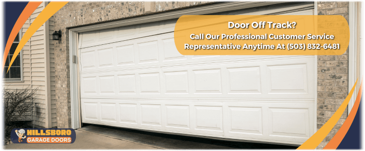 Garage Door Off Track In Hillsboro OR